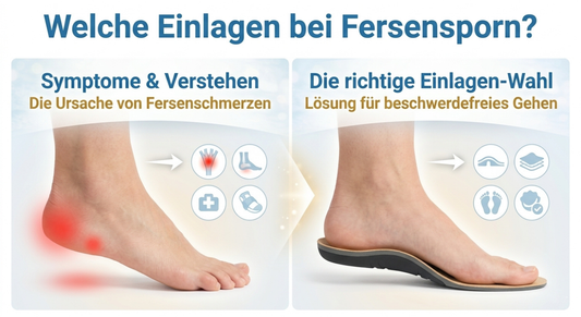 Welche einlagen bei fersensporn?