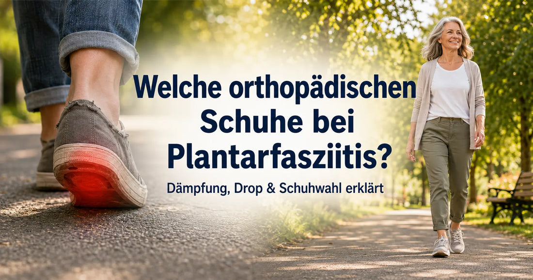 Welche orthopädischen Schuhe sind besonders für Plantarfasziitis geeignet?