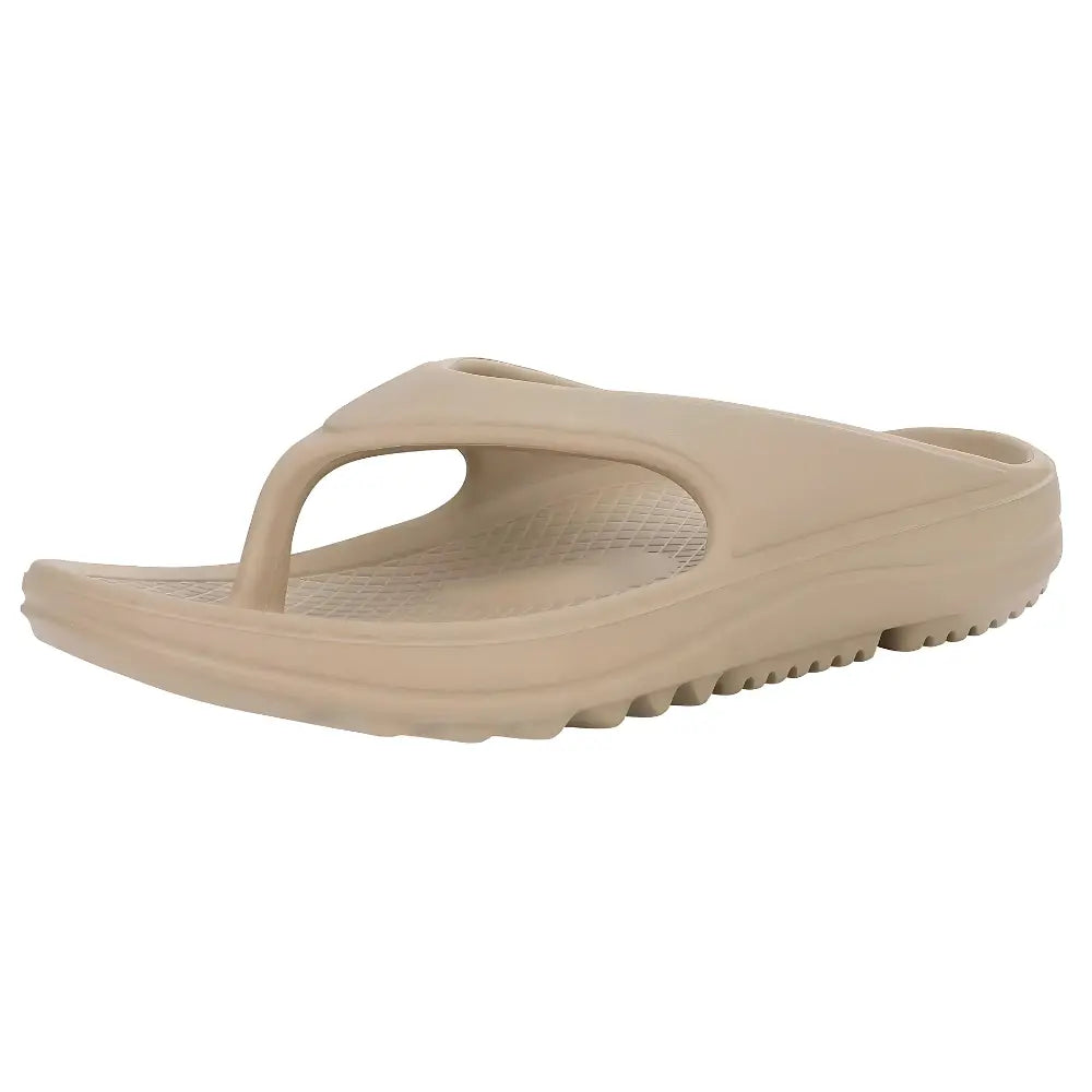 Beige Sandalen mit Fußgewölbestütze