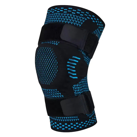 Blau Kniebandage Klettverschluss