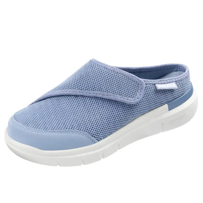 Blau Orthopädische Hausschuhe Damen
