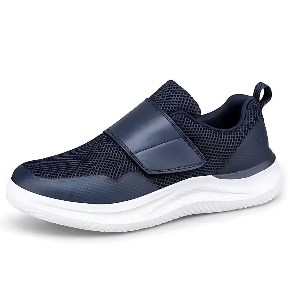 Blau Orthopädische Schuhe für Breite Füße