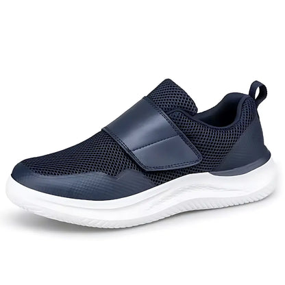 Blau Orthopädische Schuhe für Breite Füße