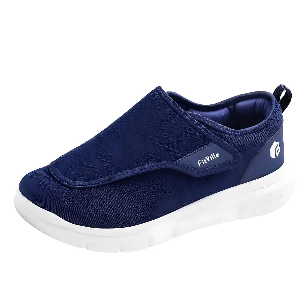 Diabetische Orthopädische Schuhe Blau