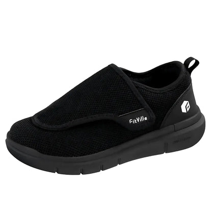 Diabetische Orthopädische Schuhe Schwarz