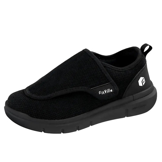Diabetische Orthopädische Schuhe Schwarz