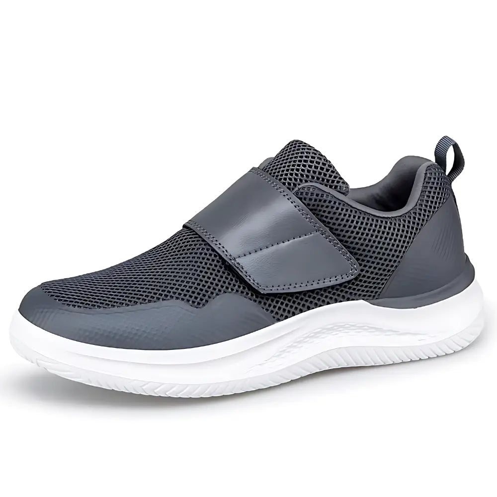 Grau Orthopädische Schuhe für Breite Füße
