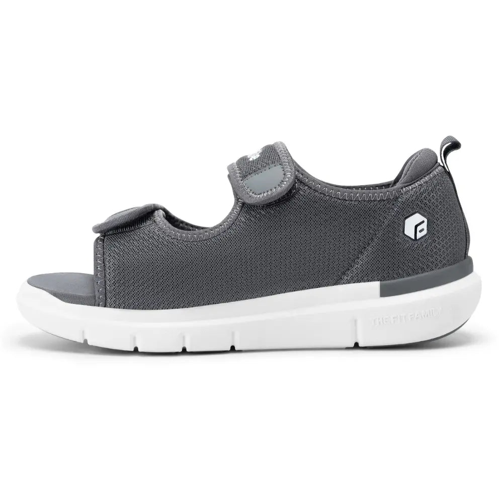 Grau Orthopädische Sandalen Herren