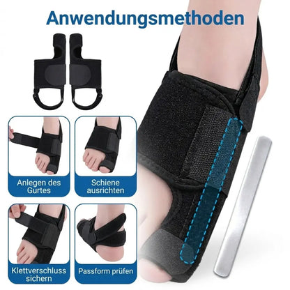Hallux Valgus Nachtschiene anlegen – 4 Schritte Anwendungsmethode