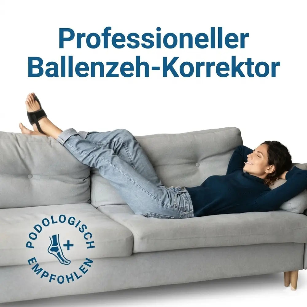 Hallux Valgus Nachtschiene – podologisch empfohlen, bequem und wirksam