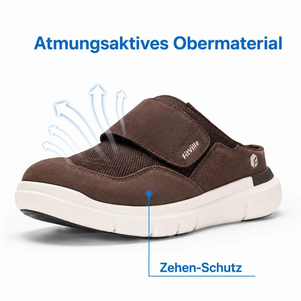 hausschuhe herren breite fuesse atmungsaktiv obermaterial zehenschutz