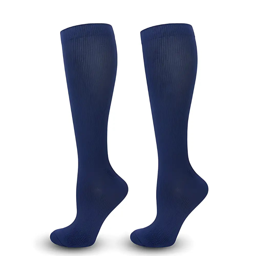 Marineblau Kompressionssocke