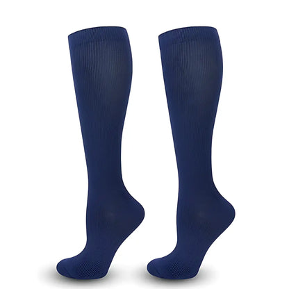 Marineblau Kompressionssocke