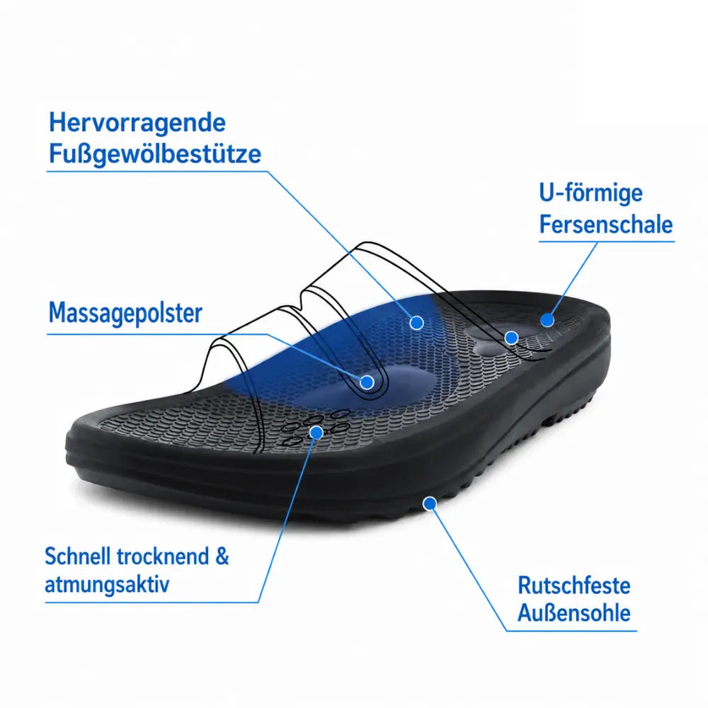 Sandalen mit Fußgewölbestütze Suport
