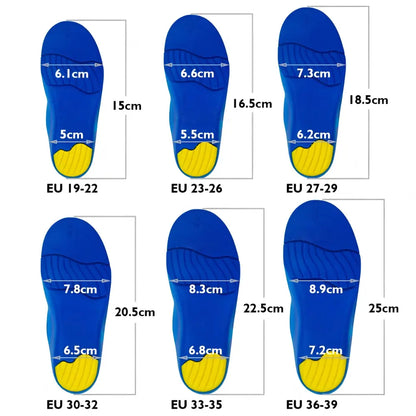 Schuheinlagen Kinder Schuhgröße