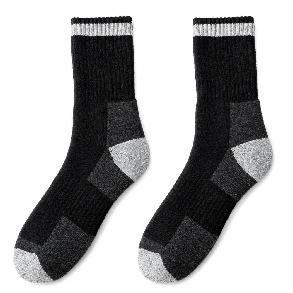 Schwarz Dicke Wintersocken