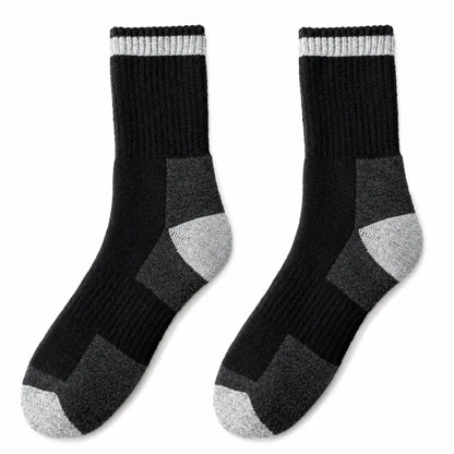 Schwarz Dicke Wintersocken