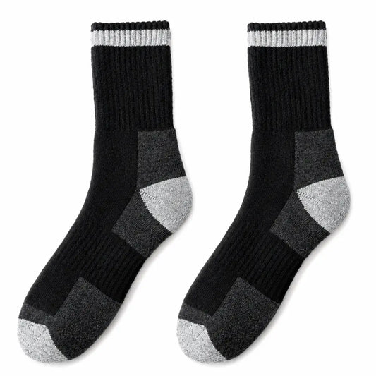 Schwarz Dicke Wintersocken