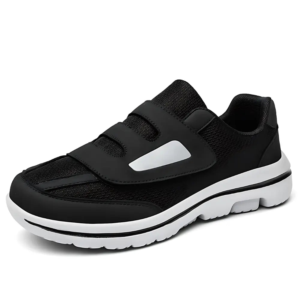 Schwarz Orthopädische Schuhe für Breite Füße
