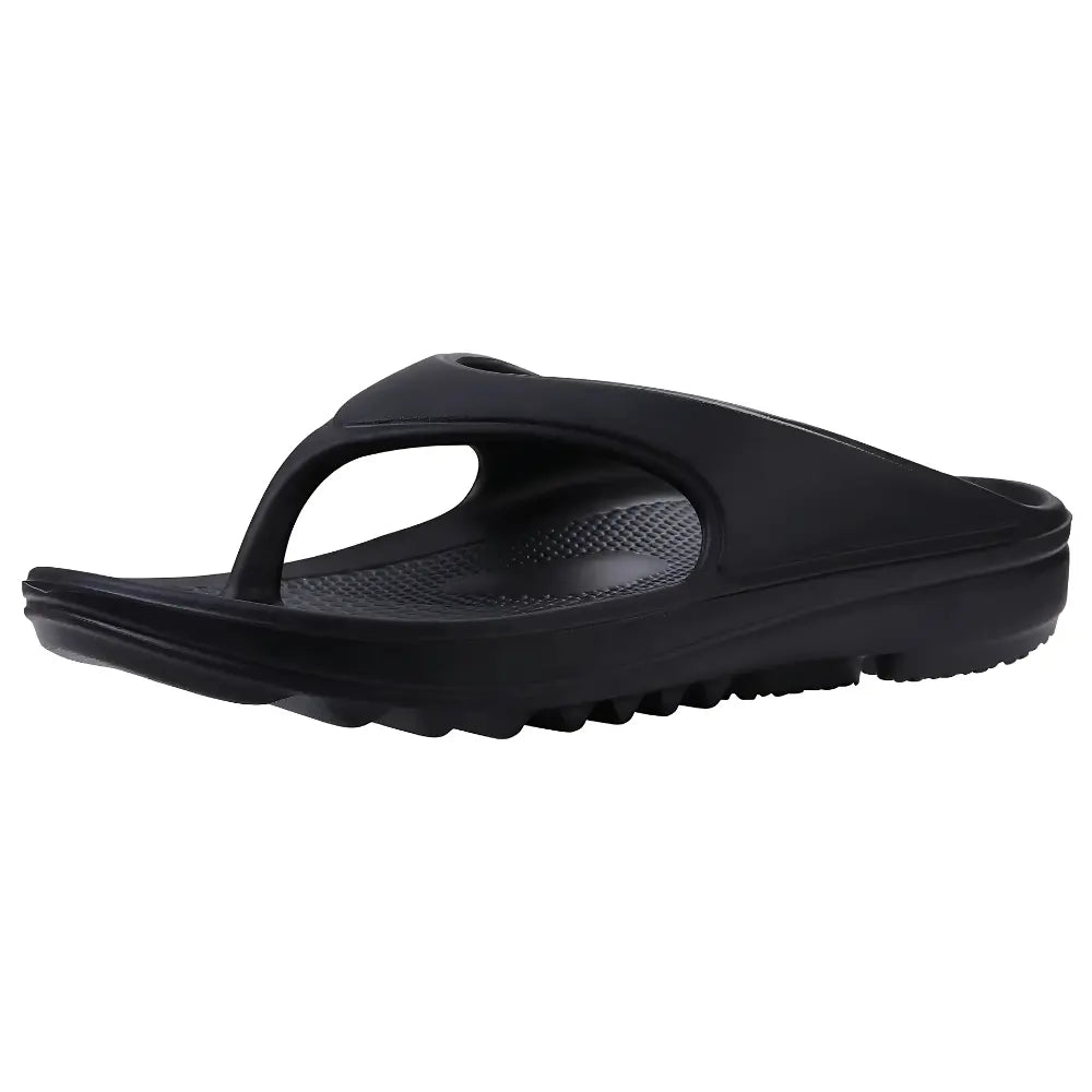 Schwarz Sandalen mit Fußgewölbestütze