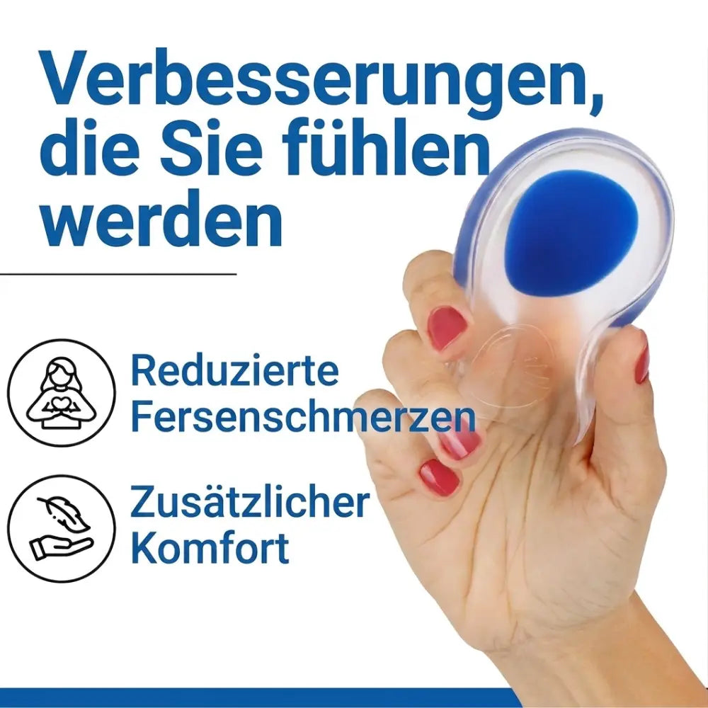 Silikon-Fersenkissen – Fersenschmerz reduzieren