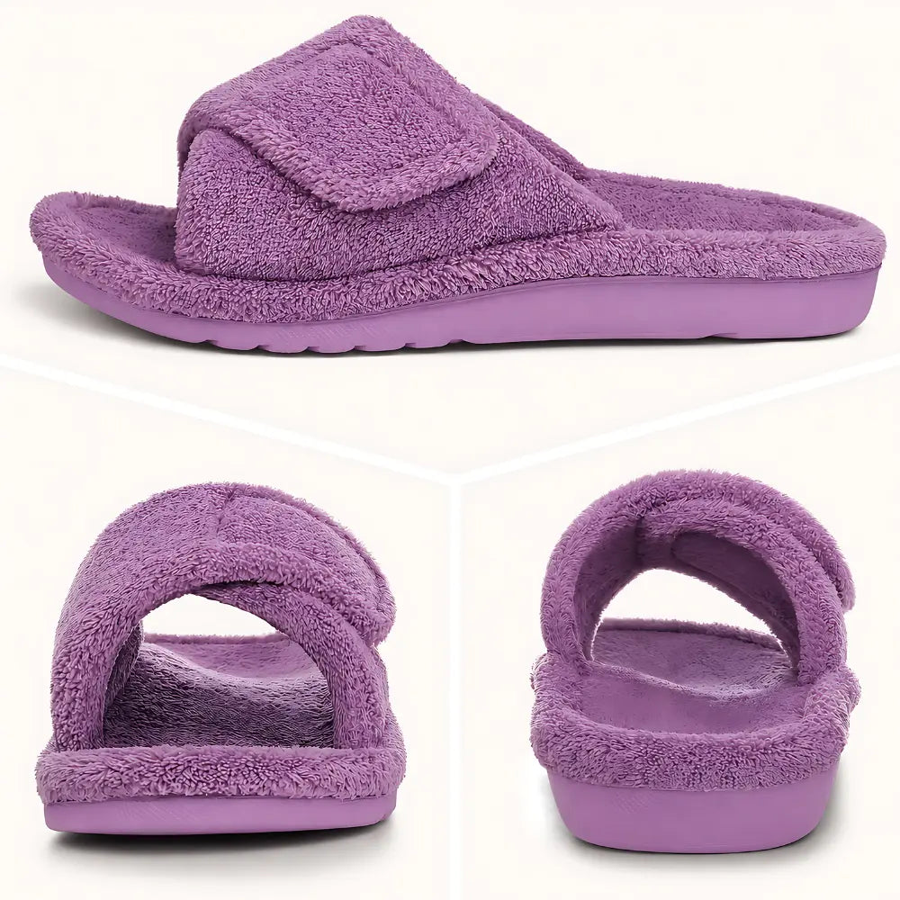 Violett Orthopädische Hausschuhe für Damen