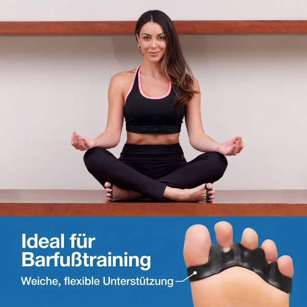 Zehenseparator Silikon – ideal für Barfußtraining