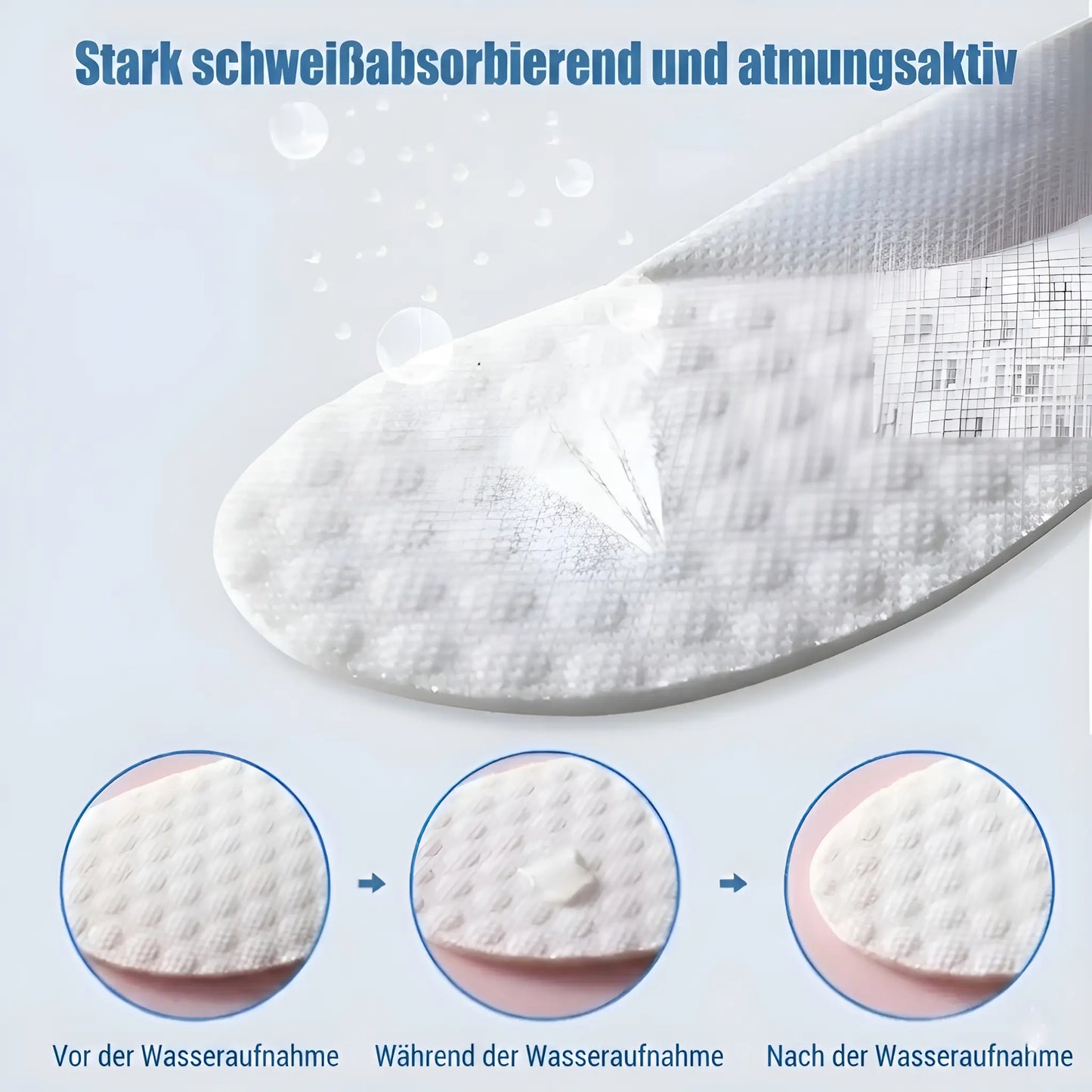 einlegesohle kinder schweissabsorbierend atmungsaktiv