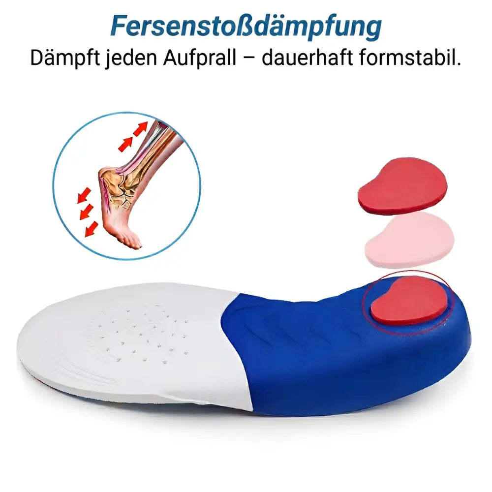 fersenstossdaempfung 
kinder einlegesohlen formstabil