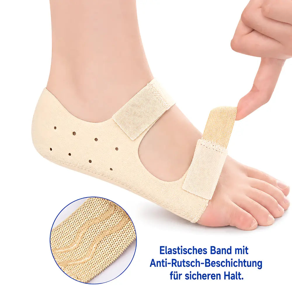 gel fersenkissen elastisches band mit anti rutsch beschichtung