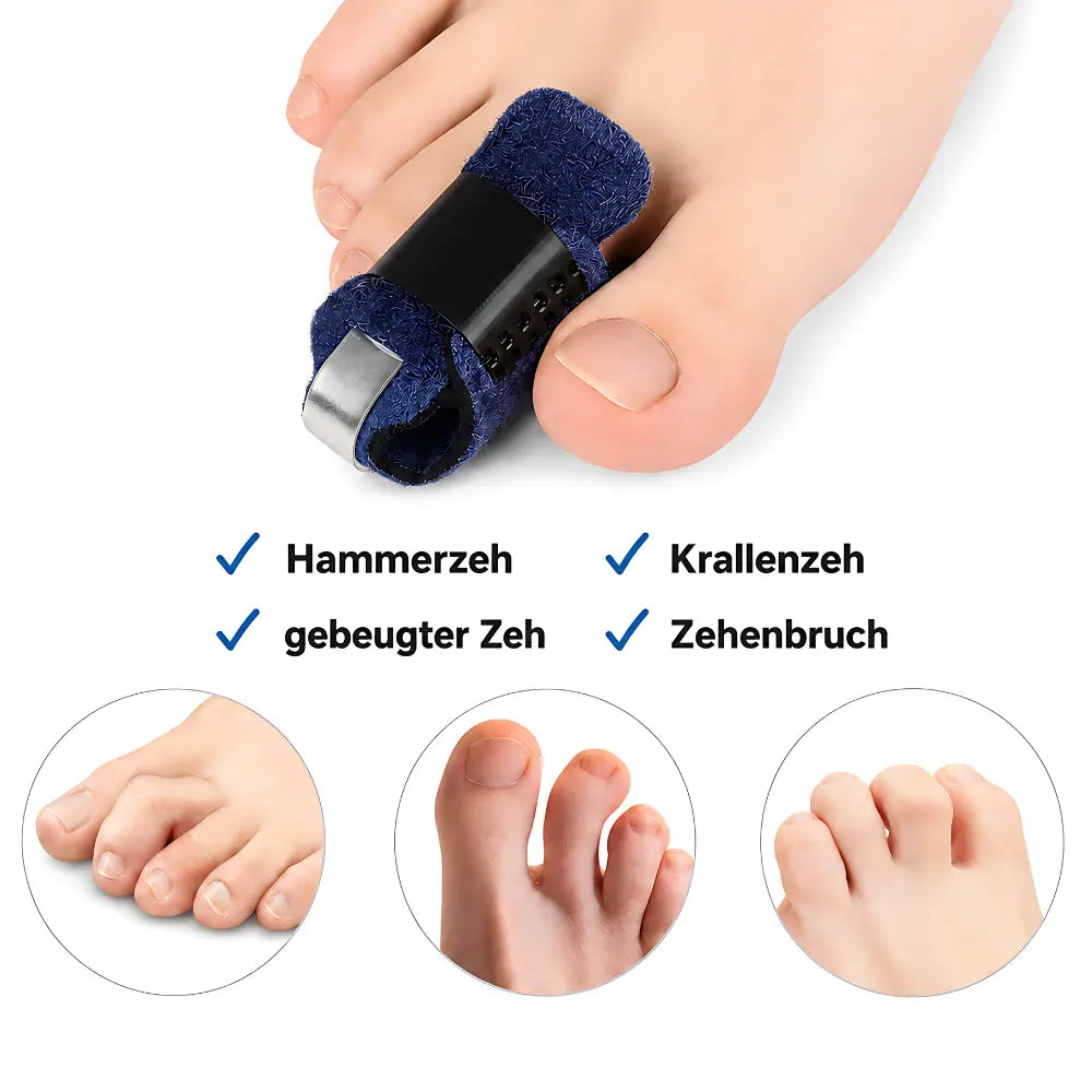 hammerzehen korrektor indikationen krallenzeh gebeugter zeh zehenbruch
