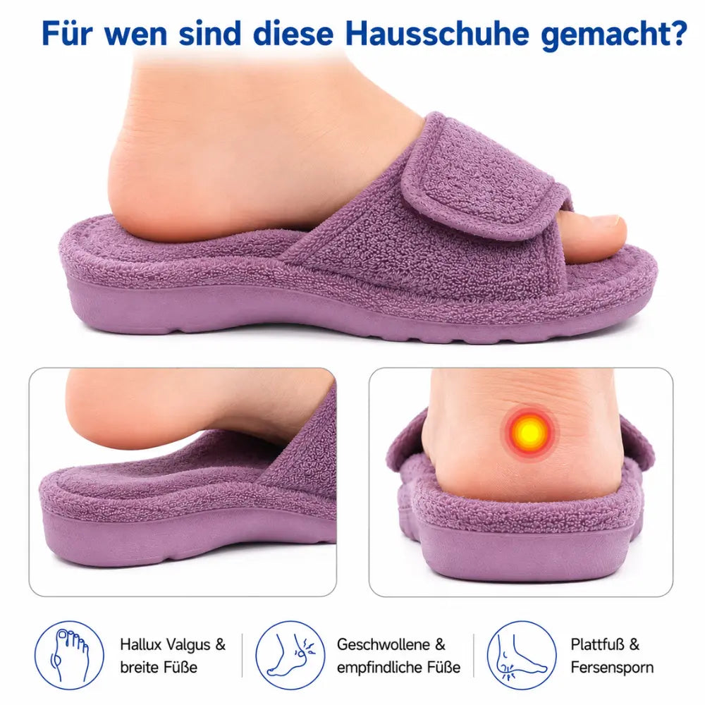 hausschuhe damen indikationen hallux plattfuss fersensporn