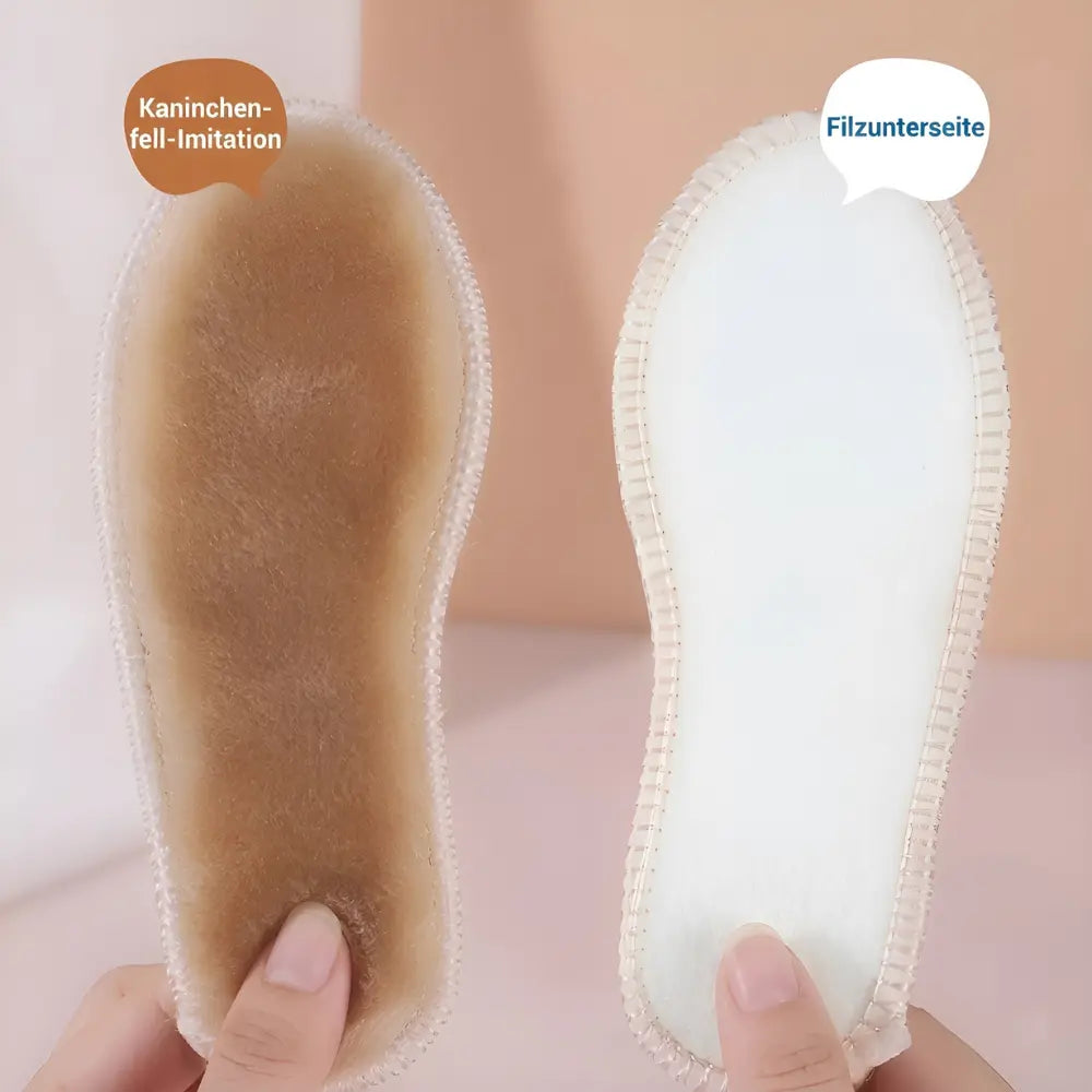 kinder einlegesohlen filzunterseite winter