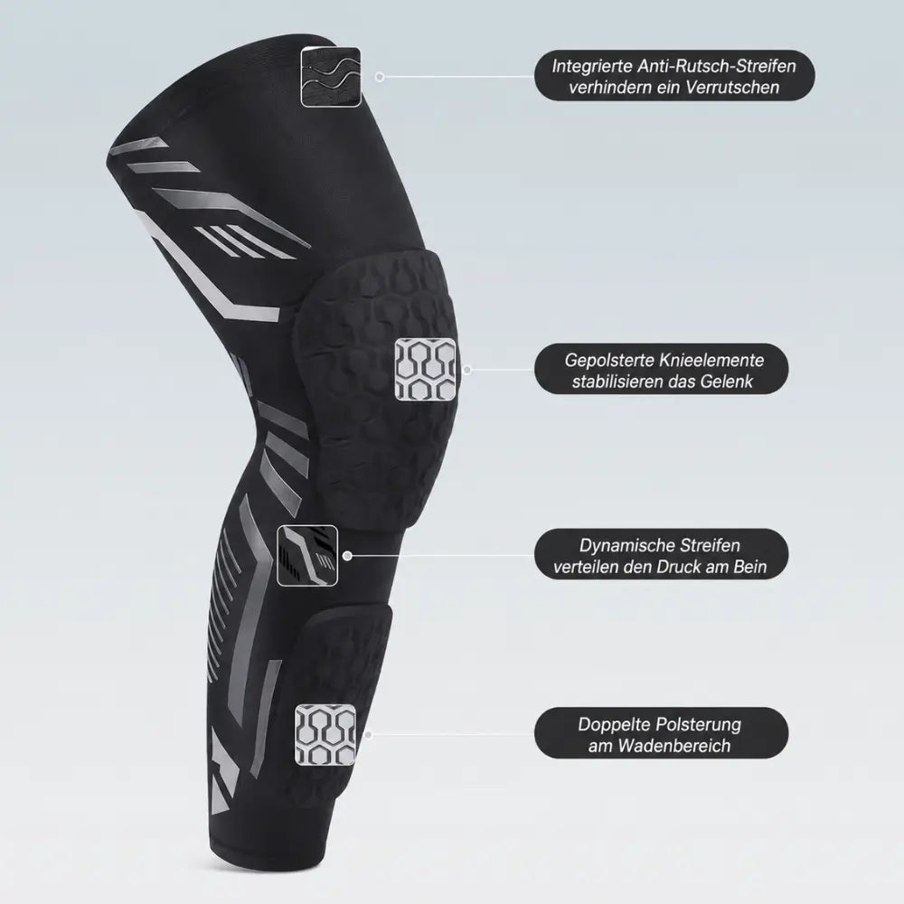 kniebandage sport stabilisierung mechanismus und polsterung erklaert