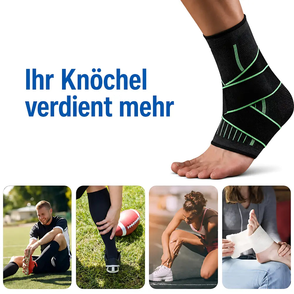 kompressionsbandage knöchel emotion sport alltag stabilisierung