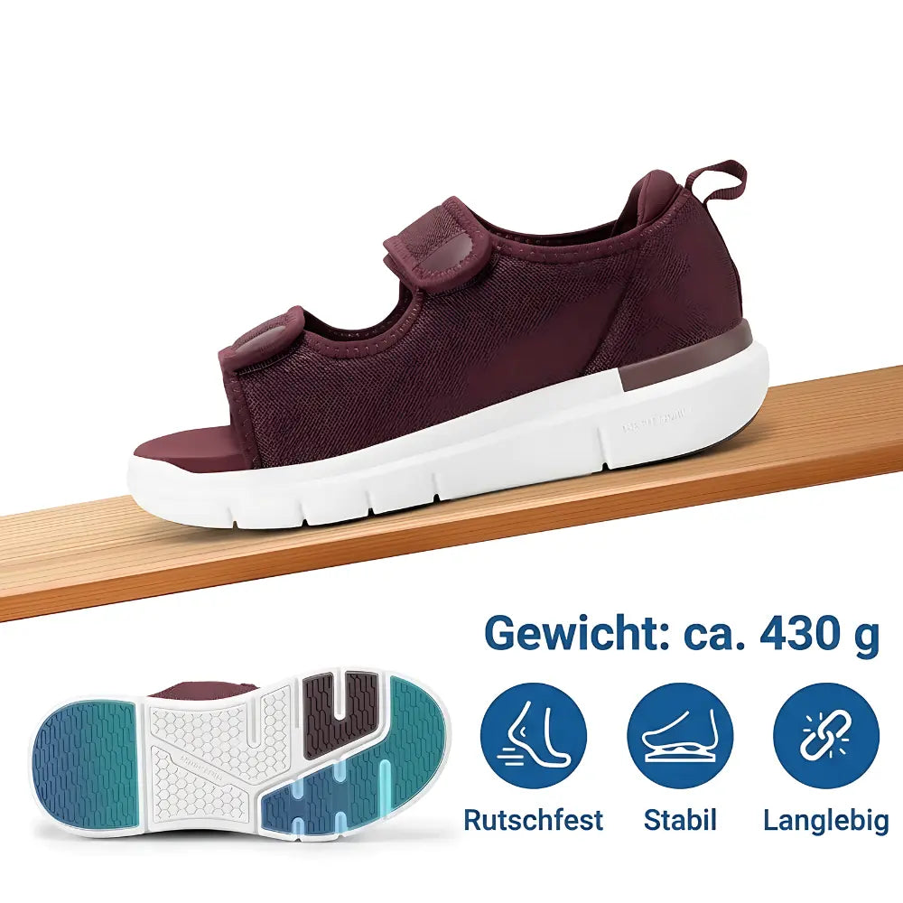 orthopaedische sandalen damen rutschfest sohle gewicht 430g