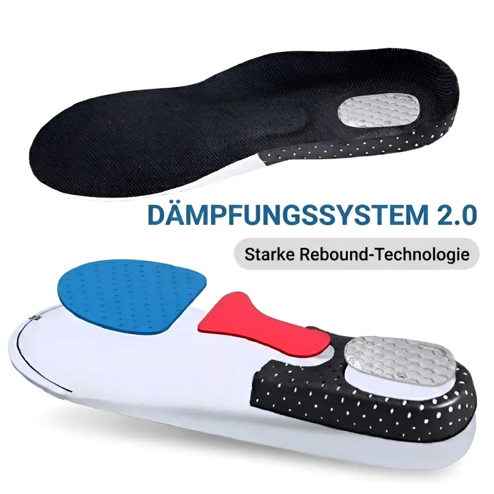 orthopaedische sporteinlagen daempfungssystem rebound technologie