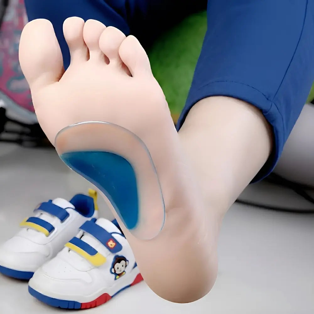 schuheinlagen kinder silikon gel kinderschuh gewoelbe