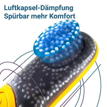 sporteinlagen luftkapsel daempfung silicagel kissen gelb
